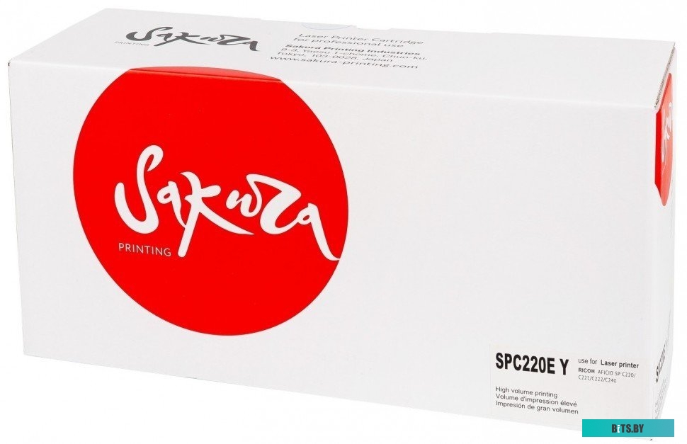 Картридж SAKURA SPC220EY 406055.