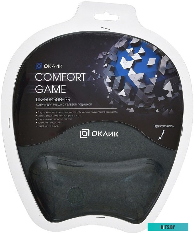 Коврик для мыши Оклик OK-RG0580-GR 245x220x24мм