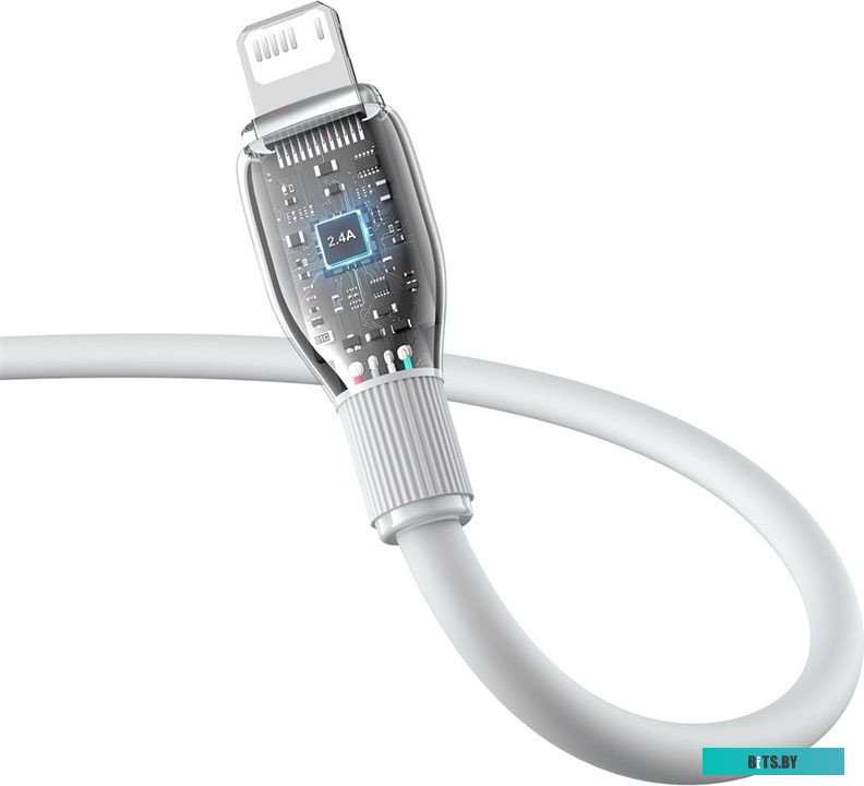Кабель Baseus Pudding Series Fast Charging Cable 2.4A USB Type-A - Lightning P10355700221-00