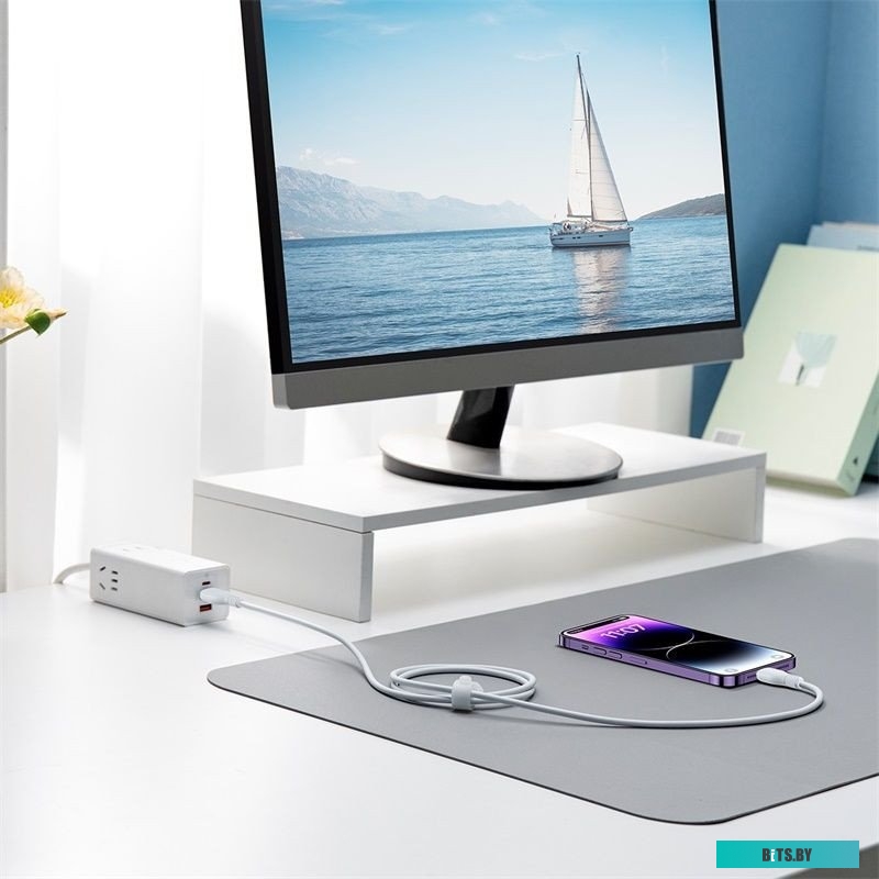 Кабель Baseus Pudding Series Fast Charging Cable 2.4A USB Type-A - Lightning P10355700221-00