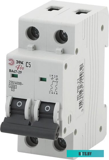 Б0035755 ЭРА Б0035755 Удлинитель электрический UX-3es-5m с заземлением с выключателем 3 розетки 5м ПВС 3x0,75мм2 10А