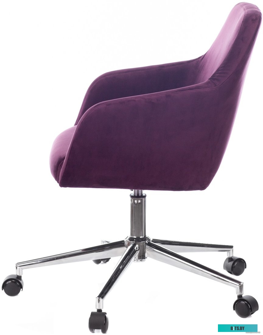 CH-380F/23PLUM Кресло Бюрократ CH-380F сливовый Italia 23 на ножках металл черный