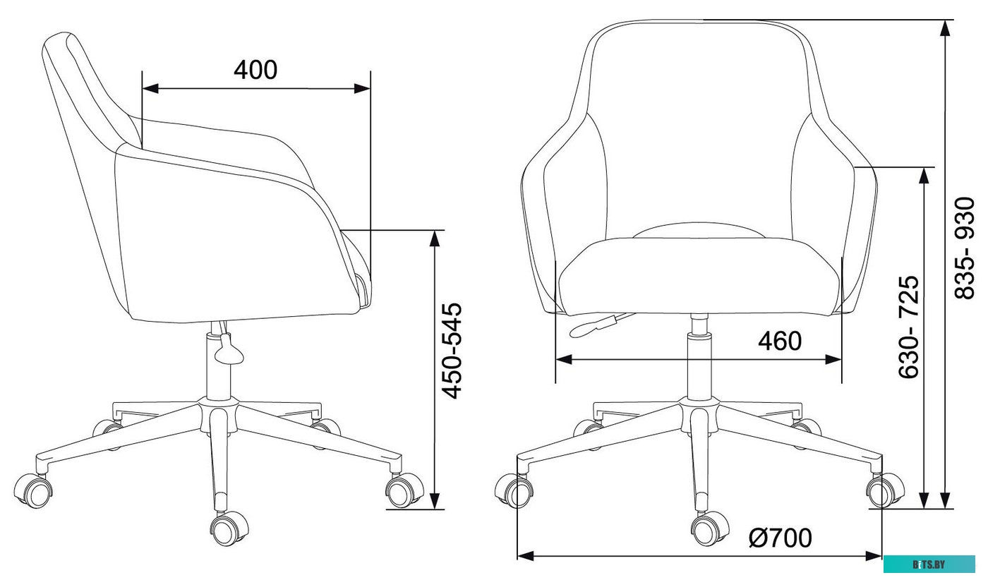 CH-380F/23PLUM Кресло Бюрократ CH-380F сливовый Italia 23 на ножках металл черный