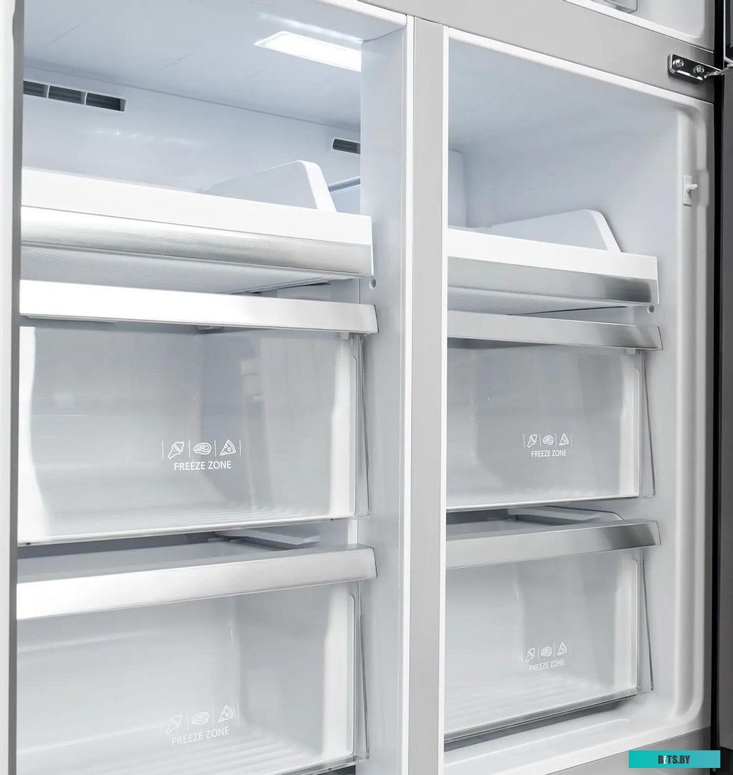 CHHE000025 Холодильник Lex LCD505PnGID 3-хкамерн. розовое золото стекло