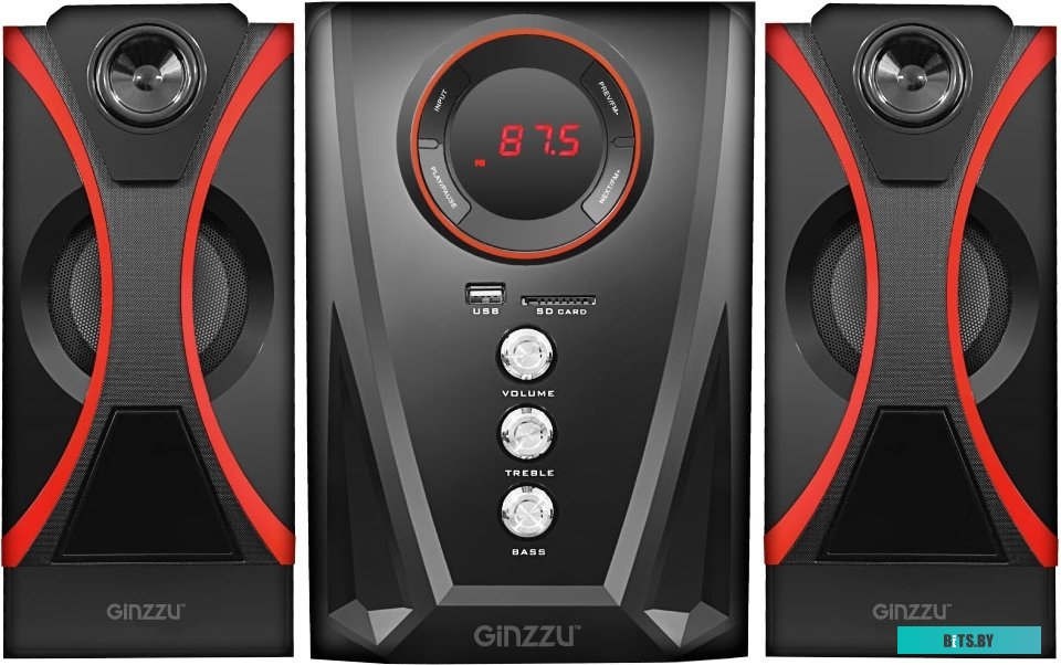 Компьютерные колонки Ginzzu GM-407