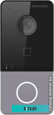 DS-KV6103-PE1(C) Видеопанель Hikvision DS-KV6103-PE1(C),  накладная,  серый