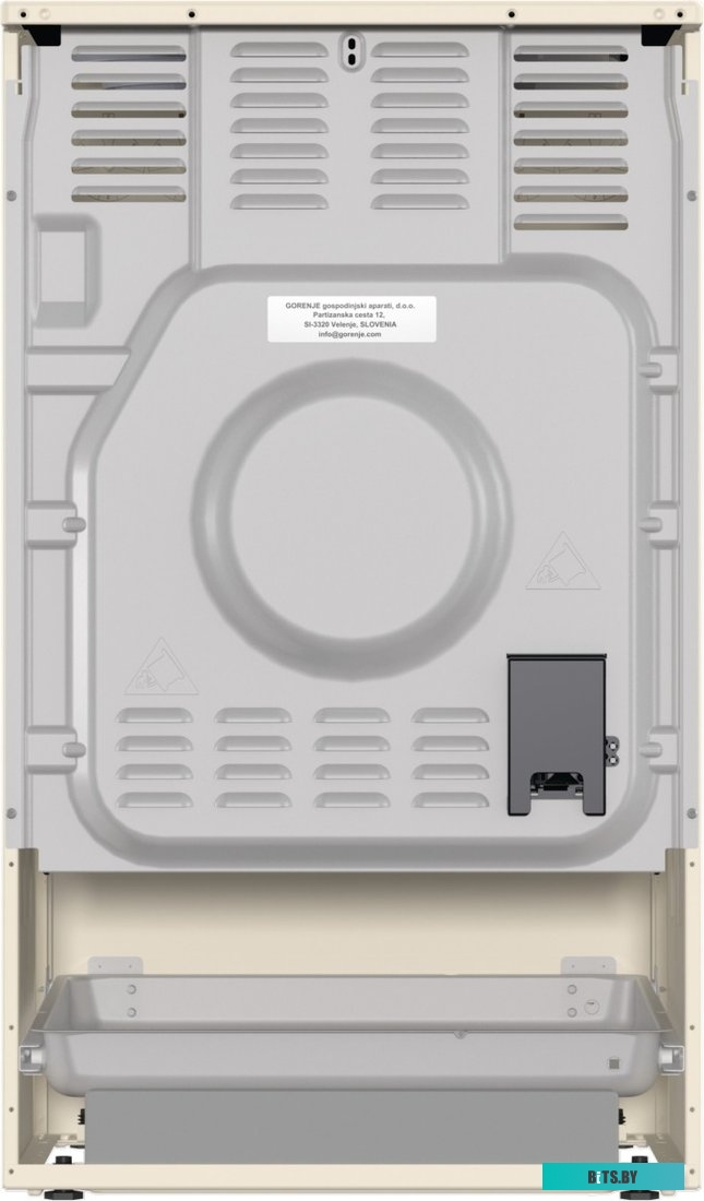 GECS5B70CLI Электрическая плита Gorenje GECS5B70CLI,  стеклокерамика,  без крышки,  бежевый