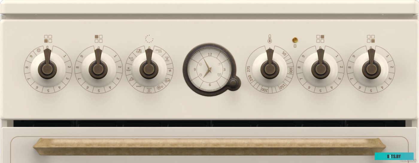 GECS5B70CLI Электрическая плита Gorenje GECS5B70CLI,  стеклокерамика,  без крышки,  бежевый