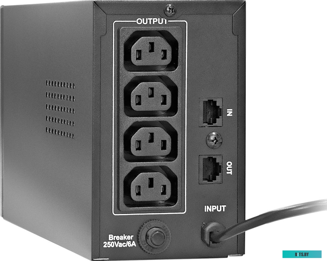 Источник бесперебойного питания (ИБП) ExeGate Power Back BNB-400.LED.AVR.C13.RJ <EP285521RUS>