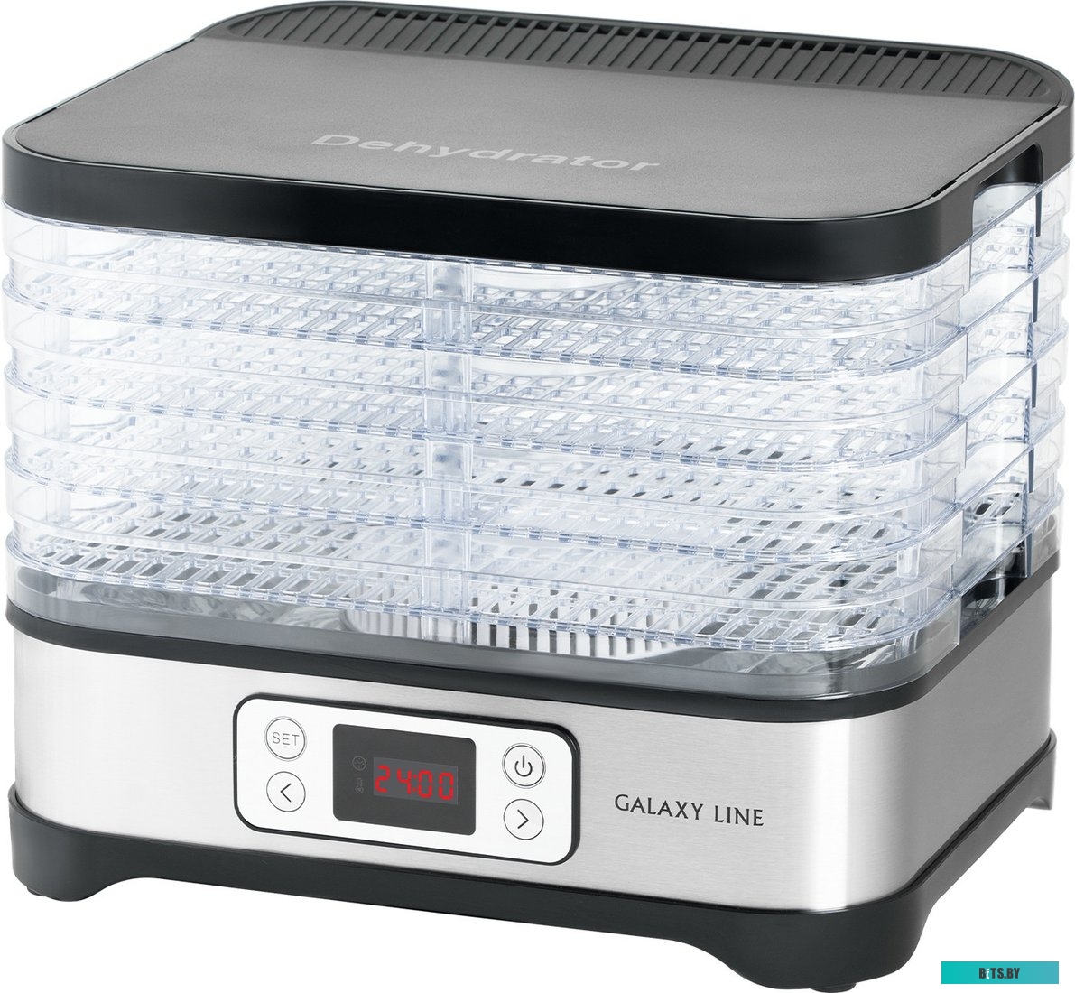 LINE GL2640 Сушилка для овощей и фруктов 500W LINE GL2640 GRAY GALAXY
