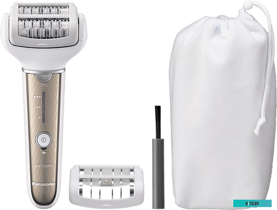 ES-EL3A-N520 Эпилятор Panasonic ES-EL3A-N520 скор.:3 насад.:2 от аккум. белый