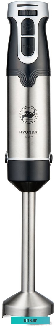 HYB-H3935 Блендер погружной Hyundai HYB-H3935 1200Вт черный/серебристый