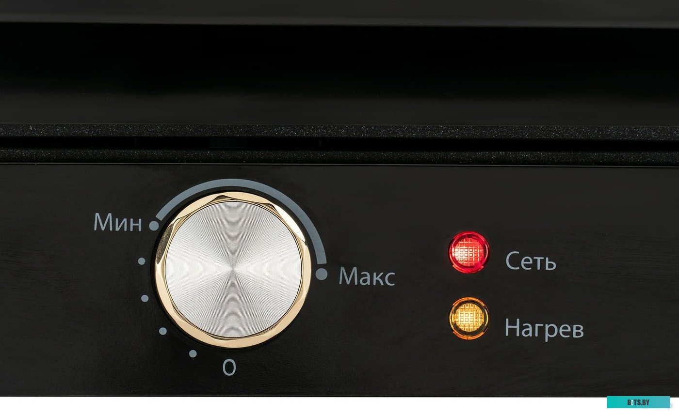 HYG-1043 Электрогриль Hyundai HYG-1043,  черный и черный