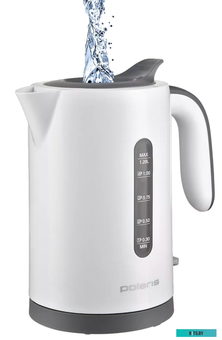 PWK 1220C Чайник электрический Polaris PWK 1220C Water Way Pro, 2200Вт, белый