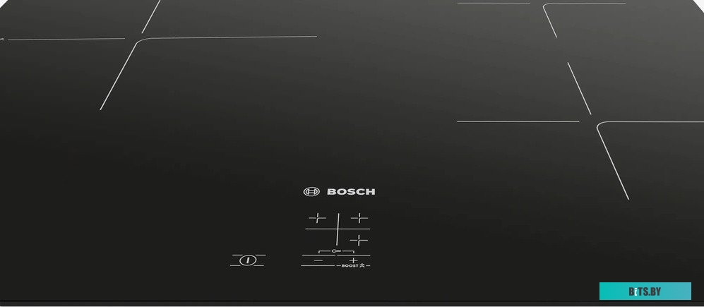 PUC61KAA5E Serie 2, индукционная варочная поверхность, 60 см, стеклокерамика, черный, 3 индукционных зоны нагрева, управление TouchSelectBasic, распоз