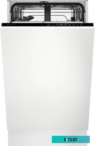 EEA71210L Встраиваемые посудомоечные машины ELECTROLUX/ загрузка на 9 комплектов посуды, электронное управление, 4 программы, 44.6x55x82 см, черный цв