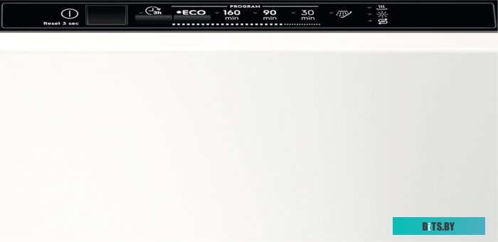 EEA71210L Встраиваемые посудомоечные машины ELECTROLUX/ загрузка на 9 комплектов посуды, электронное управление, 4 программы, 44.6x55x82 см, черный цв