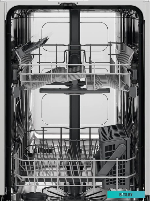EEA71210L Встраиваемые посудомоечные машины ELECTROLUX/ загрузка на 9 комплектов посуды, электронное управление, 4 программы, 44.6x55x82 см, черный цв