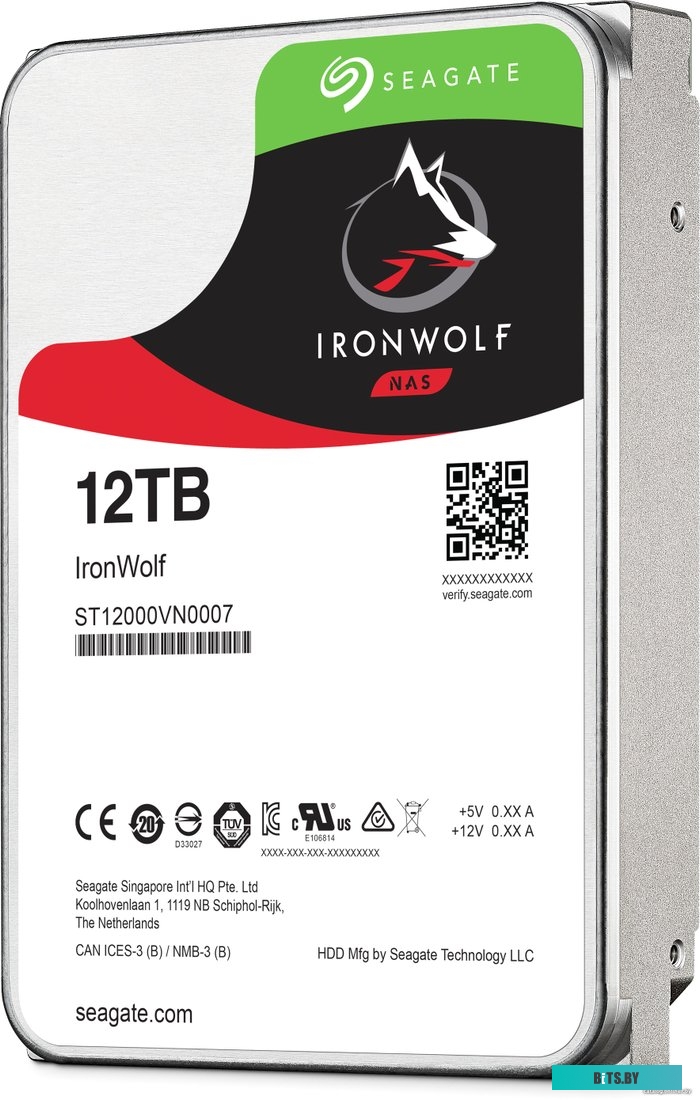 Жесткий диск Seagate Ironwolf 12TB ST12000VN0007