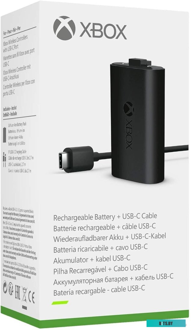 Геймпад Microsoft Rechargeable Battery + USB-C Cable <SXW-00002>