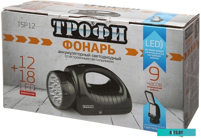 C0045551 Фонарь-прожектор ТРОФИ TSP12, 1.2Вт [c0045551]