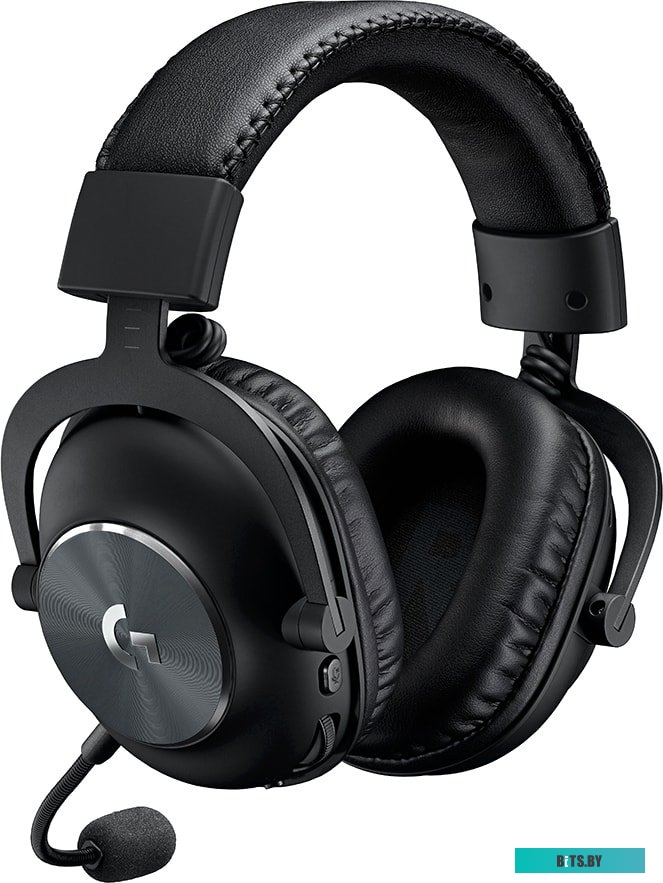 910-000909 Наушники с микрофоном Logitech G Pro X черный 2м мониторные Radio оголовье (910-000909)