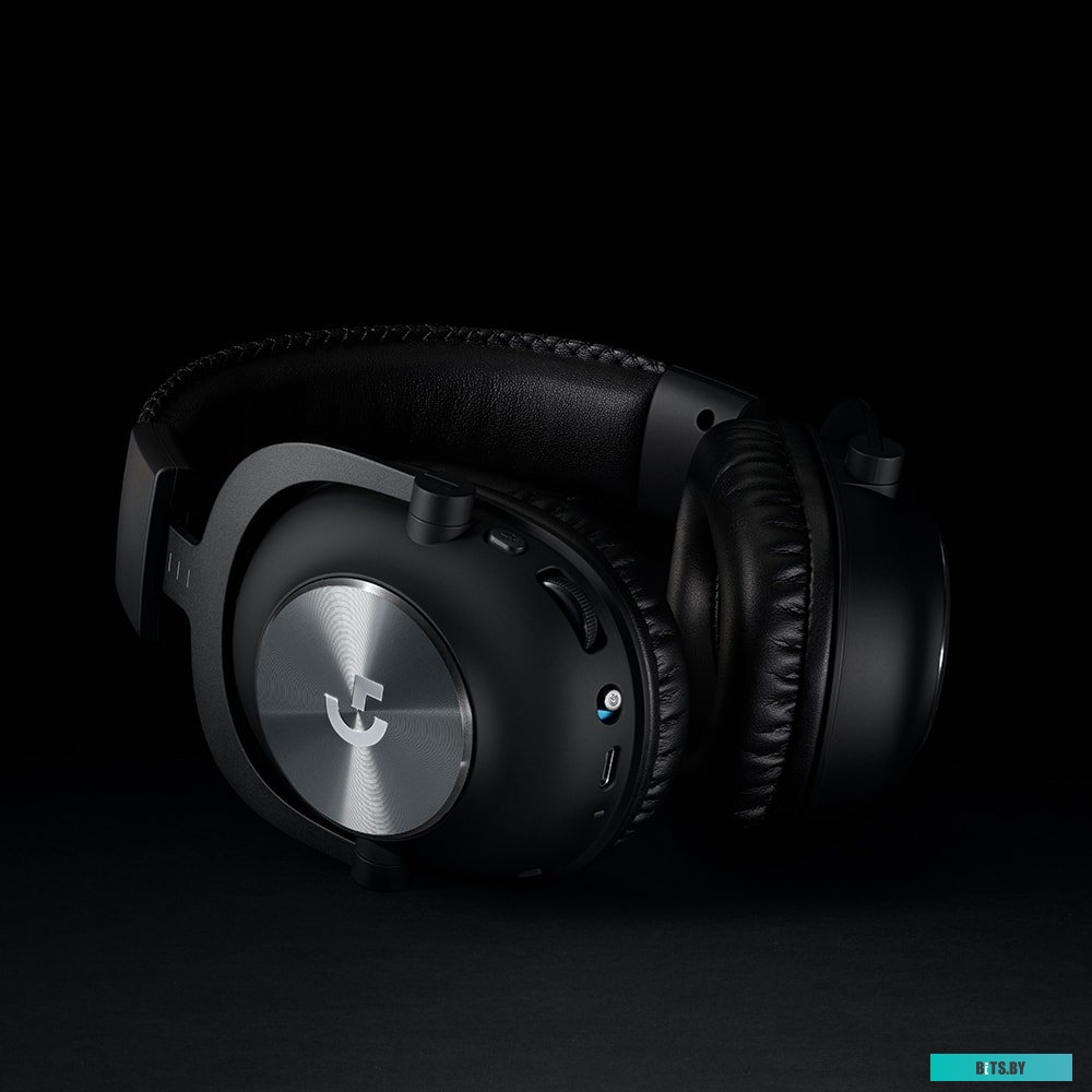 910-000909 Наушники с микрофоном Logitech G Pro X черный 2м мониторные Radio оголовье (910-000909)