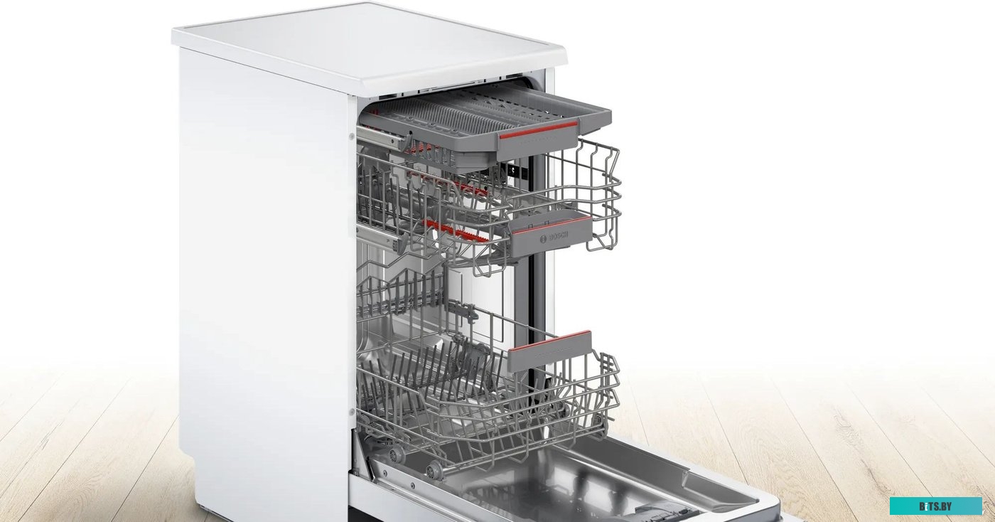 SPS4HMI49E Посудомоечная машина Bosch SPS4HMI49E серебристый (узкая)