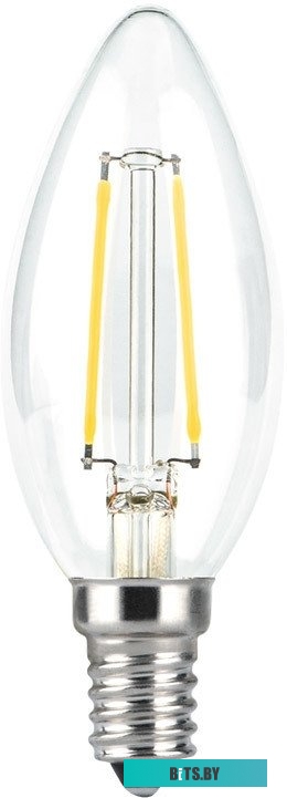 103801107 Лампа филаментная GAUSS E14,  свеча, 7Вт, одна шт. [103801107]