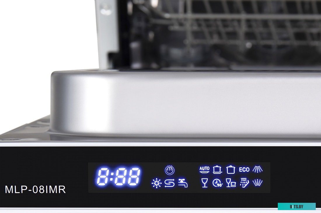 УТ000010679 Встраиваемая посудомоечная машина MAUNFELD MLP-08IMR,  узкая, ширина 44.5см, полновстраиваемая, загрузка 10 комплектов