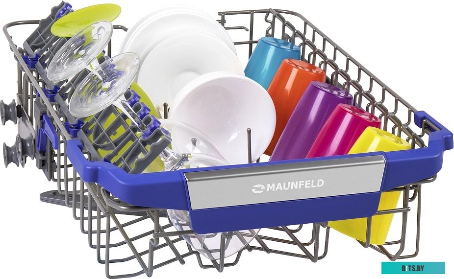 УТ000010679 Встраиваемая посудомоечная машина MAUNFELD MLP-08IMR,  узкая, ширина 44.5см, полновстраиваемая, загрузка 10 комплектов