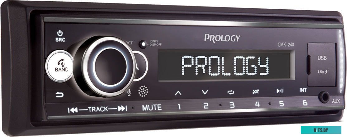 PRCMX270 Автомагнитола Prology CMX-270 1DIN 4x55Вт v4.2 ПДУ (PRCMX270)