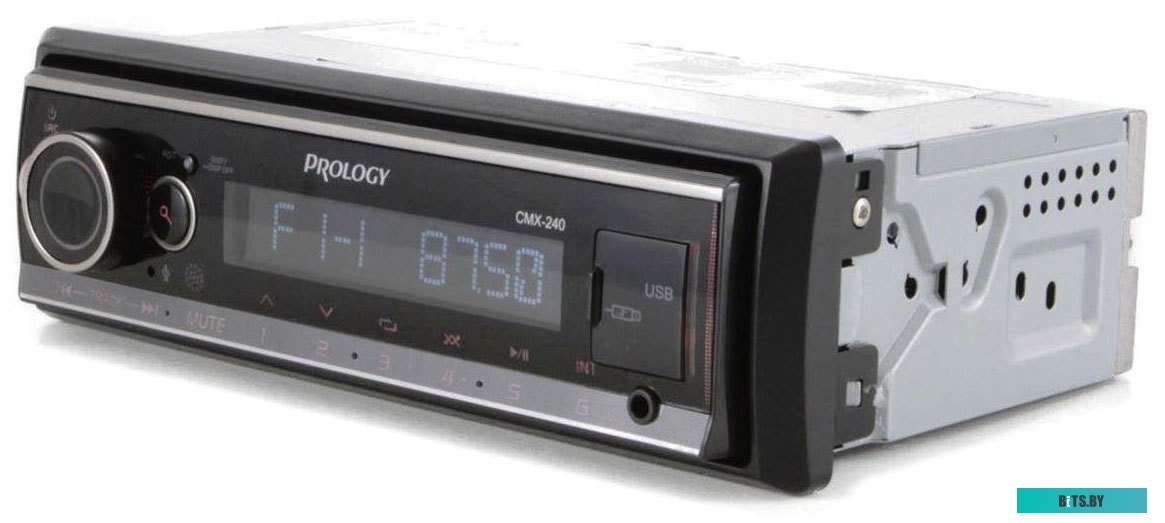 PRCMX270 Автомагнитола Prology CMX-270 1DIN 4x55Вт v4.2 ПДУ (PRCMX270)