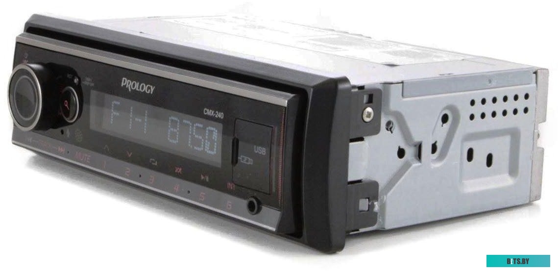 PRCMX270 Автомагнитола Prology CMX-270 1DIN 4x55Вт v4.2 ПДУ (PRCMX270)