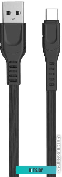 Кабель Atomic Energeek-One 30.348 USB Type-A - USB Type-C (1 м, черный)