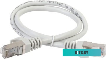 Кабель ITK RJ 45 - RJ45 PC01-C6UL-1M (1 м, серый)
