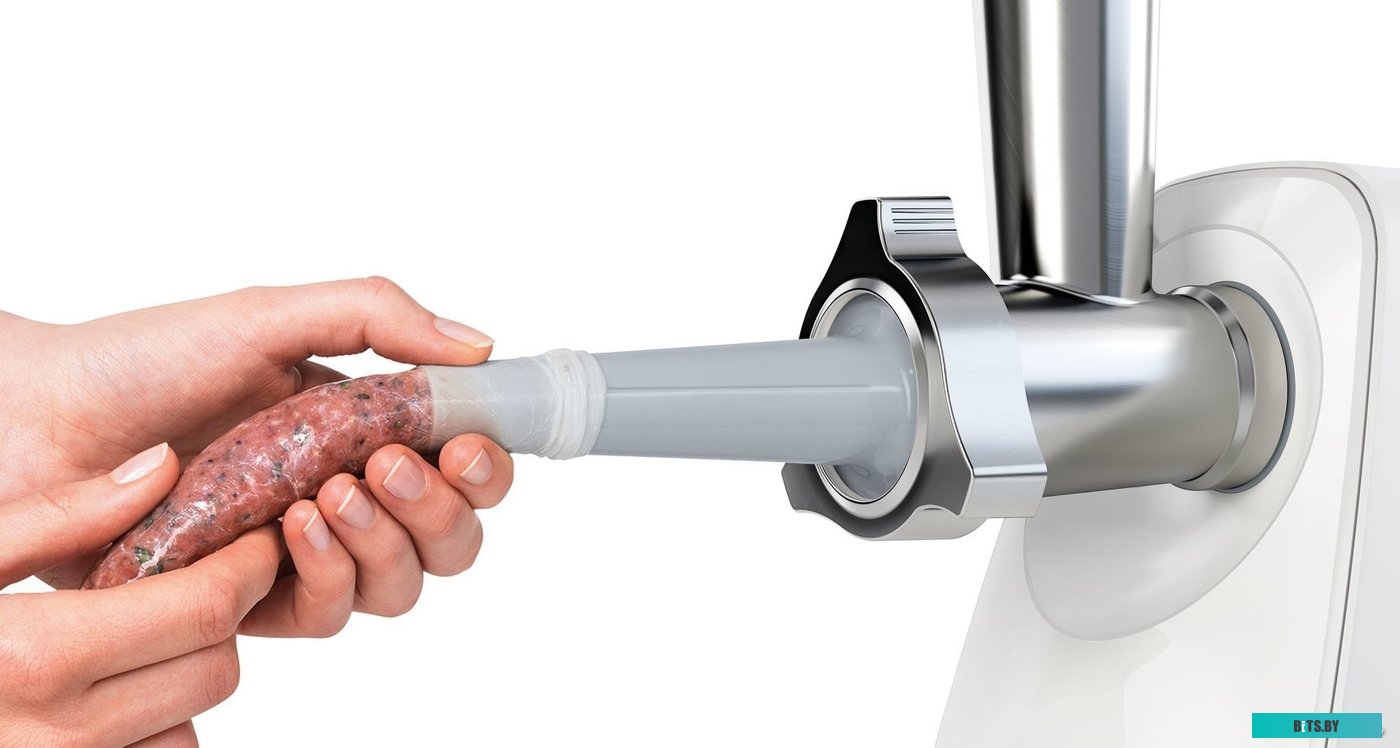 MFW2515W Мясорубка Bosch SmartPower MFW2515W,  белый