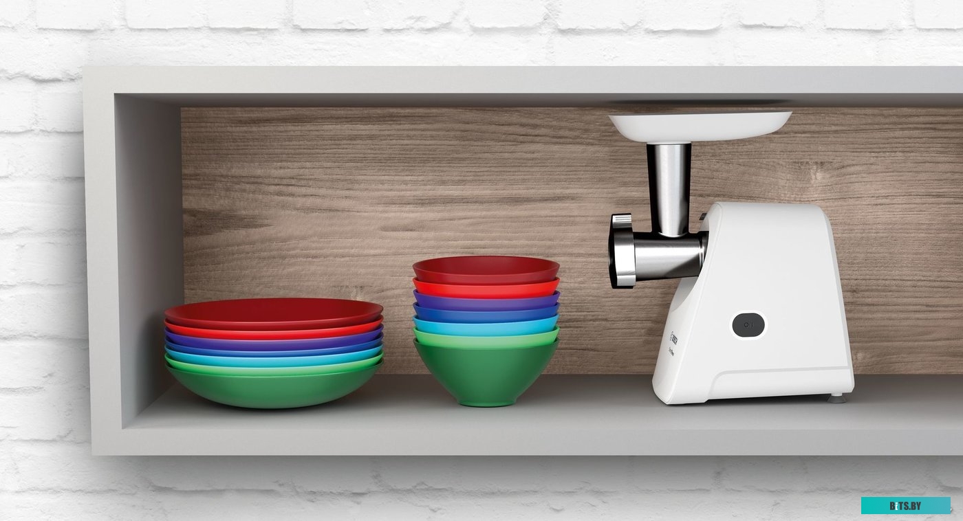 MFW2515W Мясорубка Bosch SmartPower MFW2515W,  белый