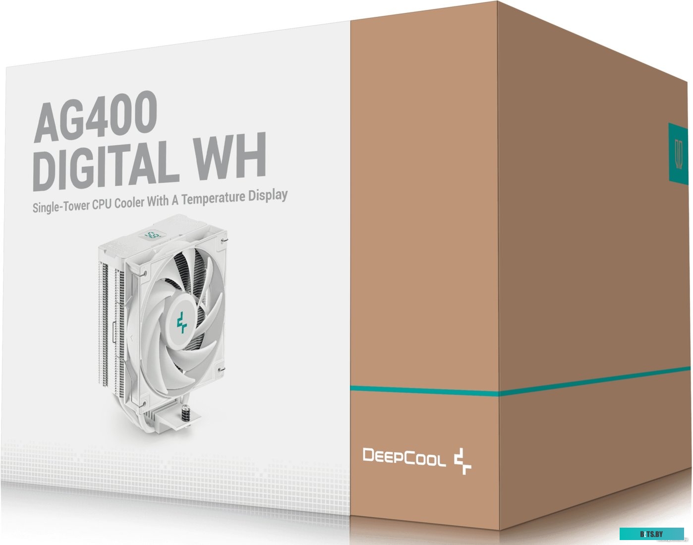 Кулер для процессора DeepCool AG400 Digital WH R-AG400-WHNDMN-G-1