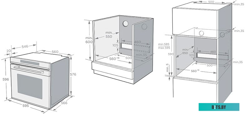 OKB 1331 GNBX Встраиваемый духовой шкаф