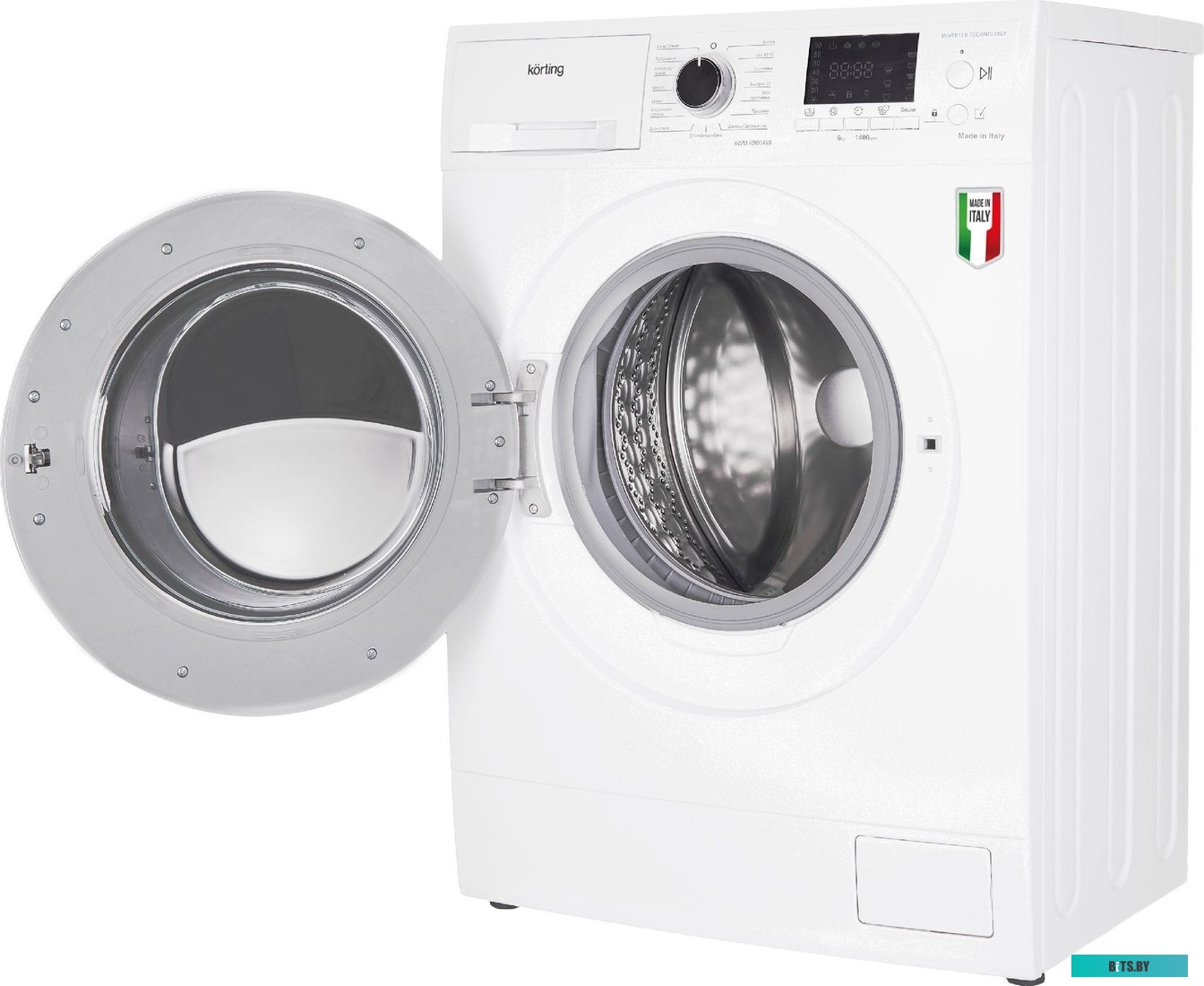 KWM 42ID1460 Стиральная машина/ Стиральная машина с фронтальной загрузкой, ГЛУБИНА 44 см, загрузка 6 кг, скорость отжима 1400 об/мин, инверторный двиг