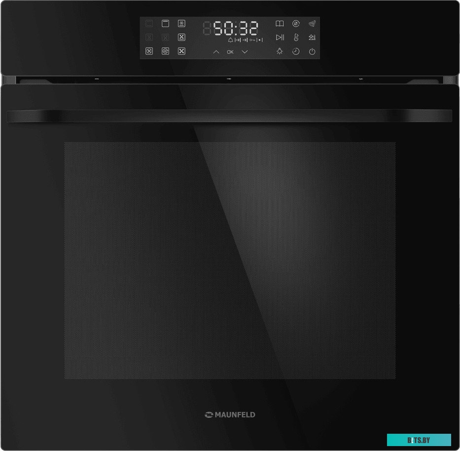 КА-00012701 Холодильник трехкамерный MAUNFELD MFF181NFSB No Frost, инверторный черный