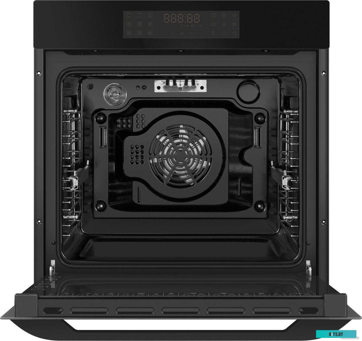 КА-00012701 Холодильник трехкамерный MAUNFELD MFF181NFSB No Frost, инверторный черный