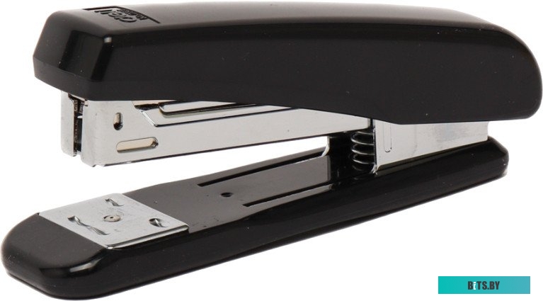 E0371BLACK Степлер настольный Deli E0371black Exceed 24/6 26/6 26/8 (50листов) снижение усилия черный 100скоб коробка