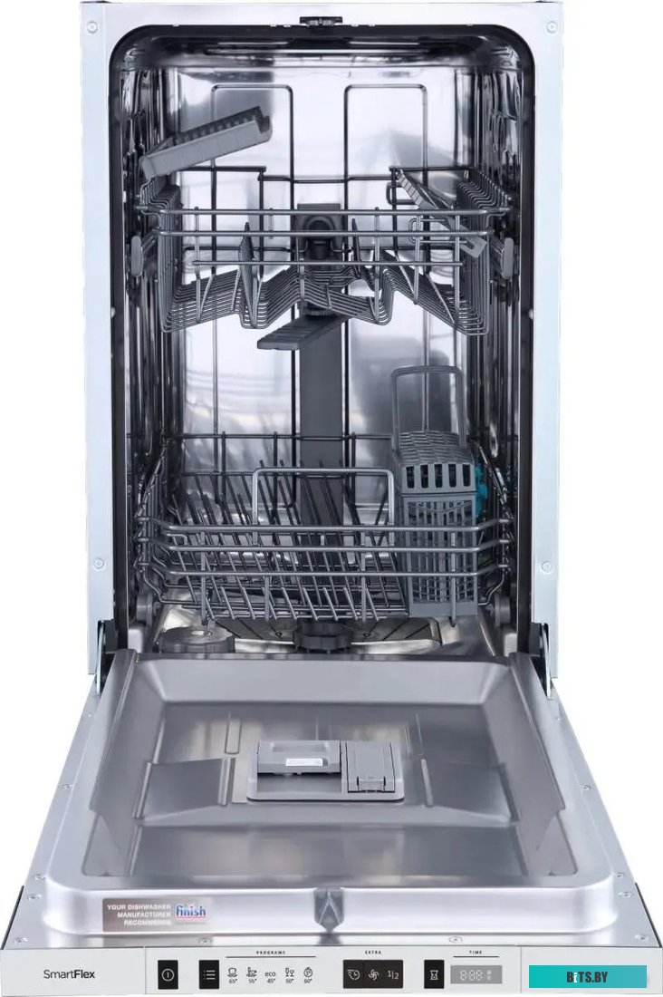 GV522E10S Встраиваемая посудомоечная машина Gorenje GV522E10S,  компактная, ширина 44.8см, полновстраиваемая, загрузка 9 комплектов, белый