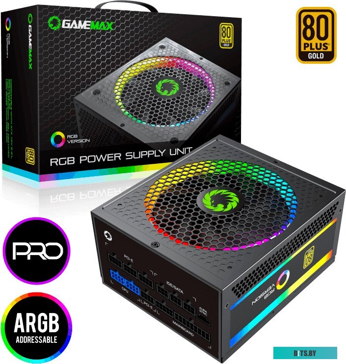 Блок питания GameMax RGB-1050 Pro GMX-RGB-1050PRO