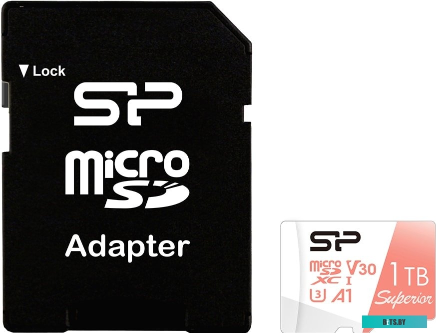 Карта памяти Silicon Power Superior A1 microSDXC SP001TBSTXDV3V20SP 1TB (с адаптером)