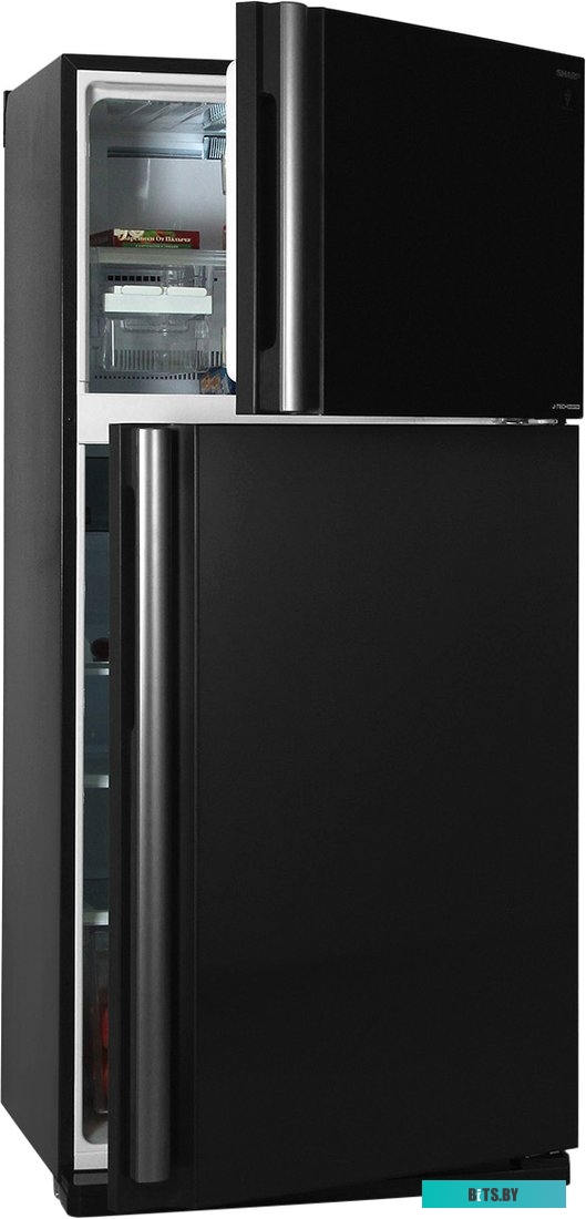SJXE55PMBK Холодильник Sharp/ Холодильник. 175 см. No Frost. A+ Черный.