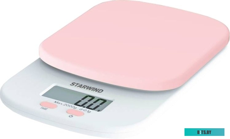 SSK2157 Весы кухонные электронные Starwind SSK2157 макс.вес:2кг розовый