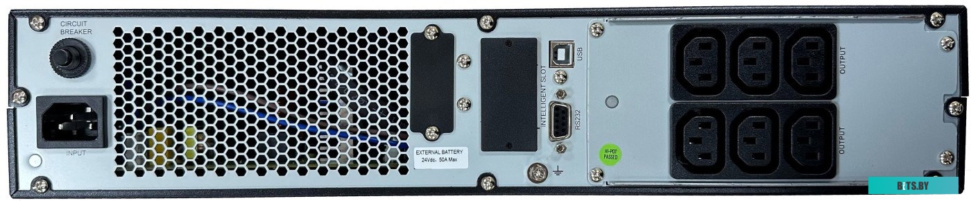 Источник бесперебойного питания Kiper Power Online 1K RM IEC (1000VA/900W)